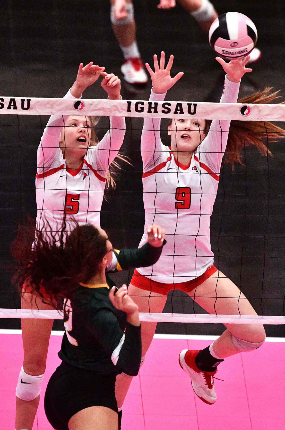 Gehlen Catholic vs North Tama state volleyball